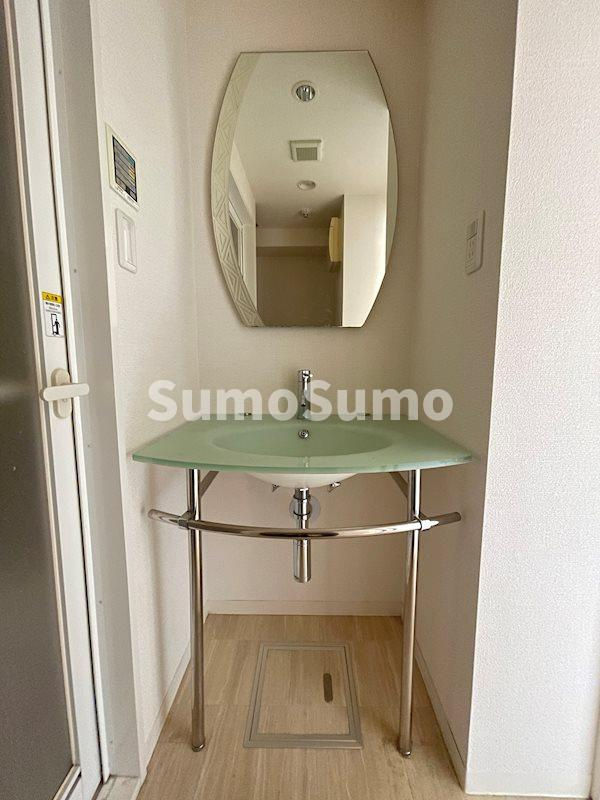 ゼニスレジデンス難波南の洗面所