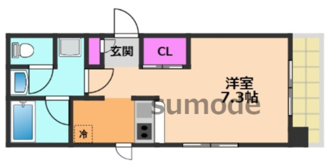 【間取り】 | ランティエ茨木大手町