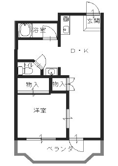 シティライフ有萬の間取り