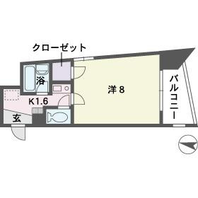 ソレアード赤坂の間取り