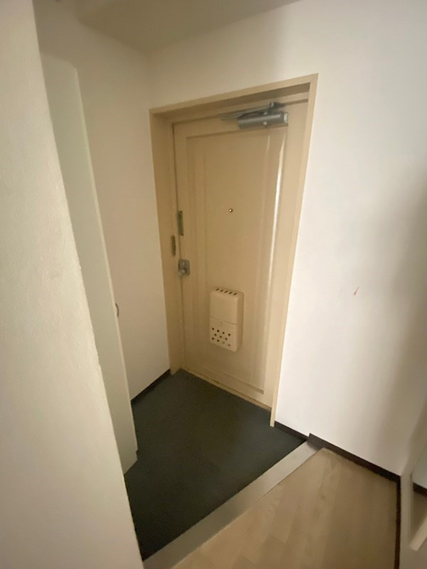 マンションキャッスルの玄関