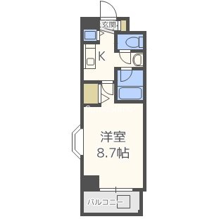 コンフォルトKの間取り