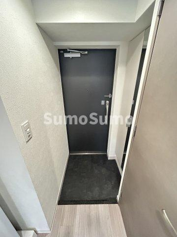 プレサンス難波デヴァンテの玄関