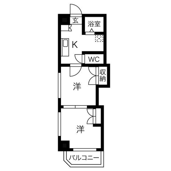 【間取り】 | レジデンスカープ名古屋