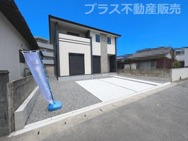 【外観】 | 福岡市南区花畑1丁目4期　1号棟（全1棟）【仲介手数料無料・0円】 | 現地写真。同じ物件を見るなら、プラス不動産販売にお任せ下さい。