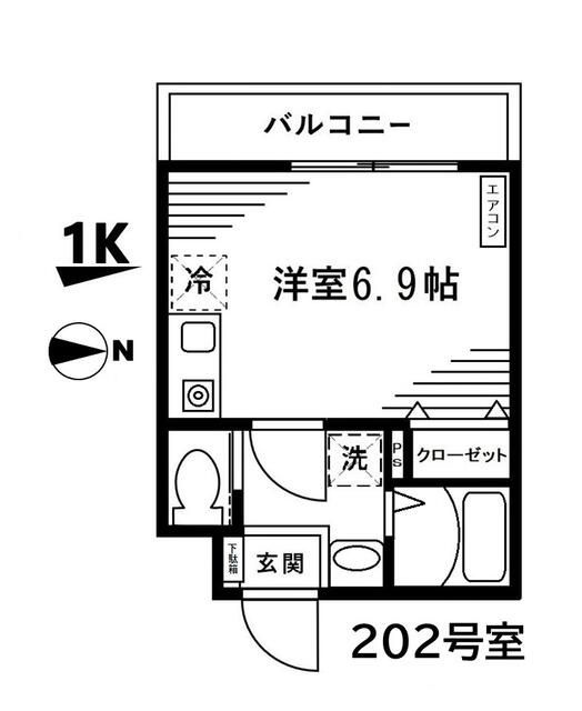 サントワマミー王子神谷の間取り