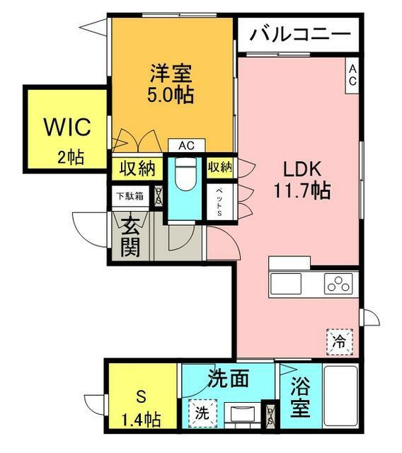 Ｋｏｍａｚａｗａ　Ｋｏｕｅｎ　ｔｅｒｒａｃｅの間取り|間取りです