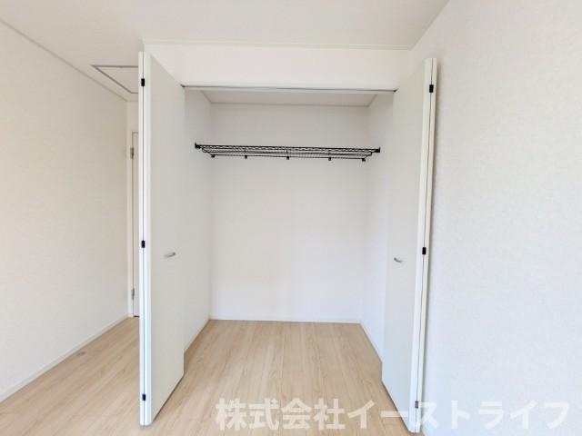 【新築戸建】　いわき市泉町第8　限定1棟の収納|同社施工写真　各居室に収納スペースがあり、充実しています