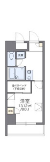 【間取り】 | レオパレスＯＩビル　Ｕｎｉｏｎ | 代表的な間取のため実際の間取とは異なる場合があります