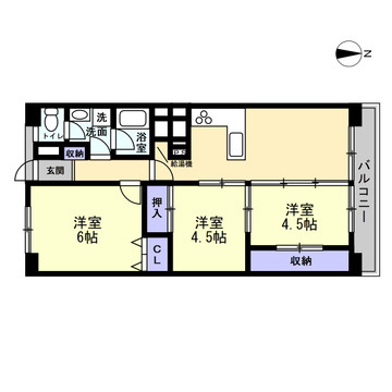 東船橋和光台ハイツ２号棟の間取り|※現況優先※