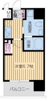 【間取り】 | レジディア谷町