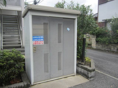 【その他】 | レオパレスパル | 入居者様専用ゴミ庫です。