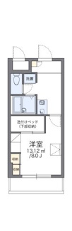 【間取り】 | レオパレスＯＩビル　Ｕｎｉｏｎ | 代表的な間取のため実際の間取とは異なる場合があります