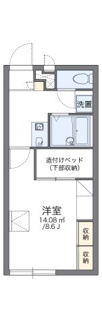 【間取り】 | レオパレスノイエブルク