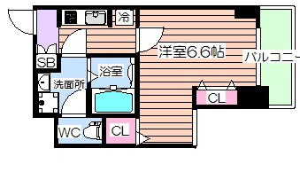 【間取り】 | スワンズシティ天満橋