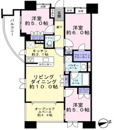 グランシティユーロシエラの間取り