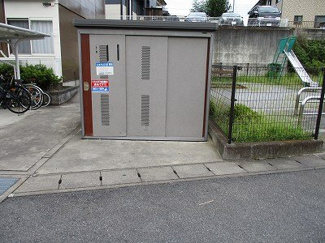 【その他】 | レオパレスフロンティアⅢ | 入居者様専用ゴミ庫です。