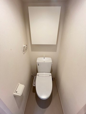 大阪市西淀川区竹島３丁目のアパートのトイレ