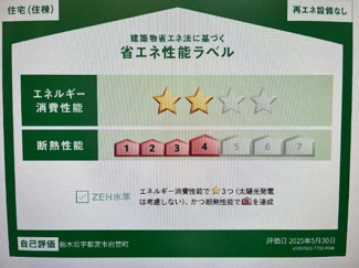 【外観】 | ブループラム | 省エネ性能ラベル