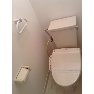 【トイレ】 | アザレアマンション | 落ち着いた色調のトイレです