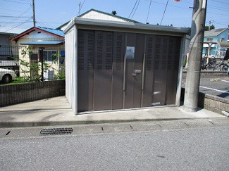 【その他】 | レオネクスト三の沢 | 入居者様専用ゴミ庫です。