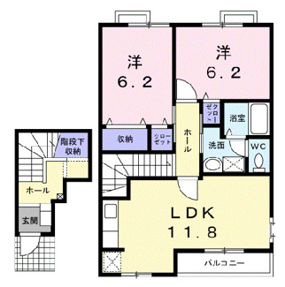 【間取り】 | サンライズ末広