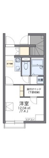 【間取り】 | レオネクストパウダウスー