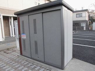 【その他】 | レオネクストパウダウスー | 入居者様専用ゴミ庫です。