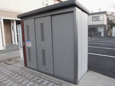 【その他】 | レオネクストパウダウスー | 入居者様専用ゴミ庫です。
