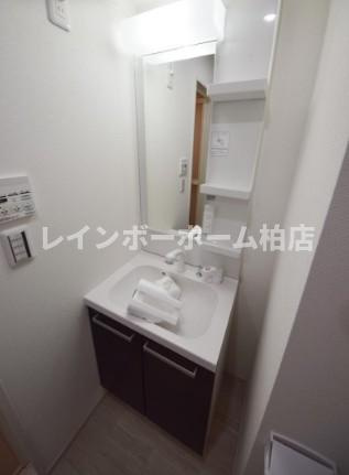 SkyMatsudoの洗面所|独立洗面台です