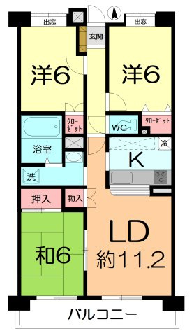 【間取り】 | アイランドマンションⅡ