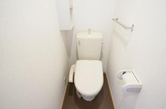【トイレ】 | カレントⅡ | 落ち着いた色調のトイレです