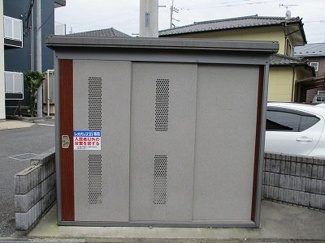 【その他】 | レオパレスグランエスポワールⅡ | 入居者様専用ゴミ庫となります