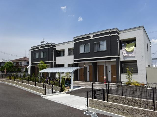 グレイス井沢Ⅰのエントランス|外観写真（昼）
