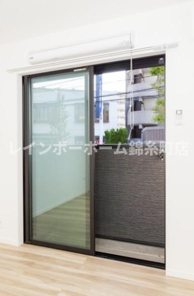 ラフラン新小岩のバルコニー
