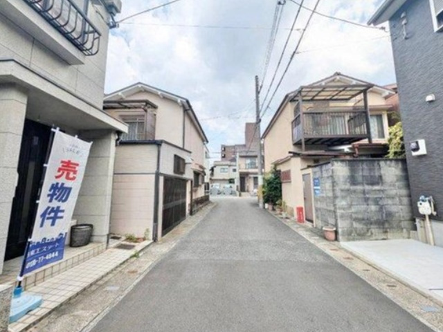 【前面道路含む現地写真】 | 山科区西野櫃川町　売地