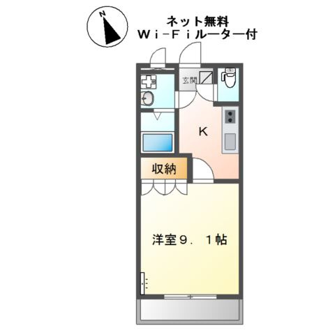 リバーサイドレジデンスの間取り