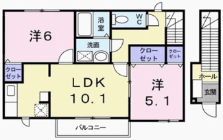 【間取り】 | エーデルⅡ