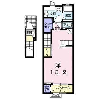 【間取り】 | ラポール・メゾンＢ