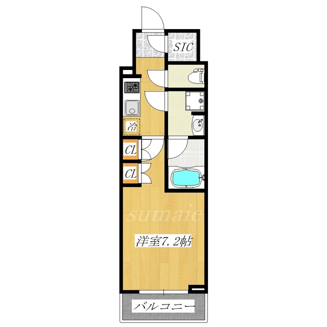 DIPS赤羽RESIDENCEの間取り|南西向きのお部屋です☆