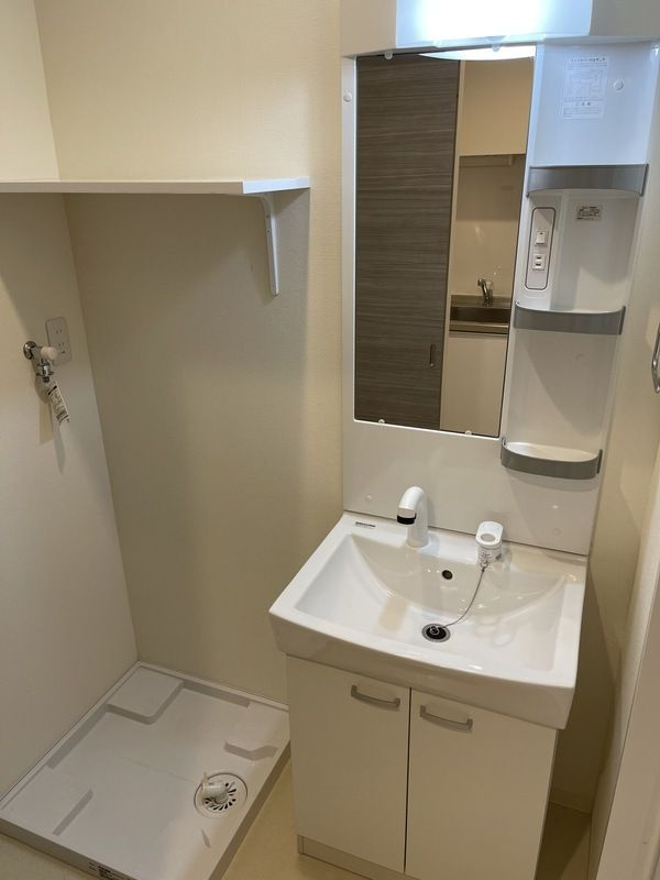 東村山市本町２丁目の賃貸マンションの独立洗面台