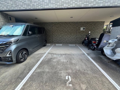【駐車場】 | ハイツクローバーII