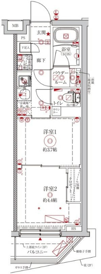 【間取り】 | クレイシアIDZ中野野方 | 外観