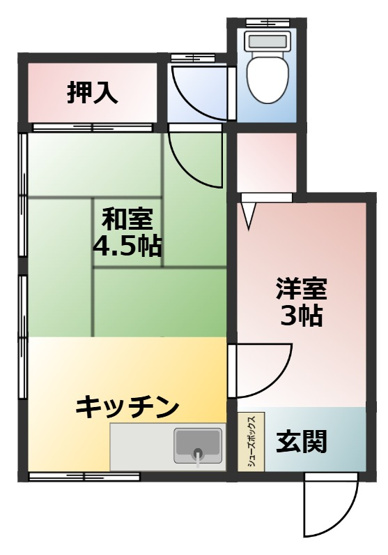 【間取り】 | 澤田荘