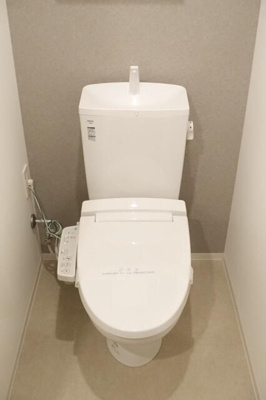 【トイレ】 | ロイジェント志村坂上 | 落ち着いた色調のトイレです