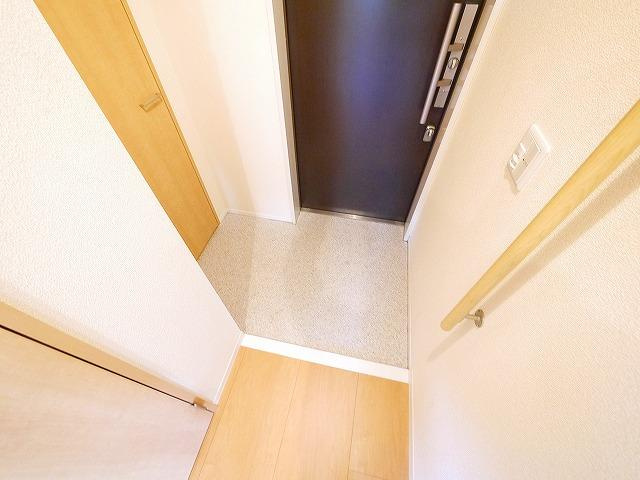 クオレールの玄関|きれいな玄関です