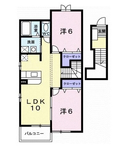 【間取り】 | Ｍ’ｓソレイユ