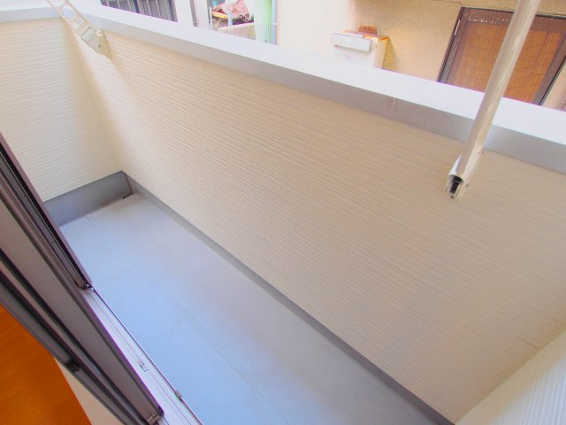 Grandtic水沢のバルコニー