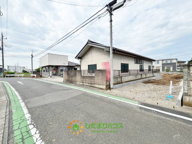 古河市上辺見　新築一戸建ての前面道路含む現地写真|2026/08/02　撮影