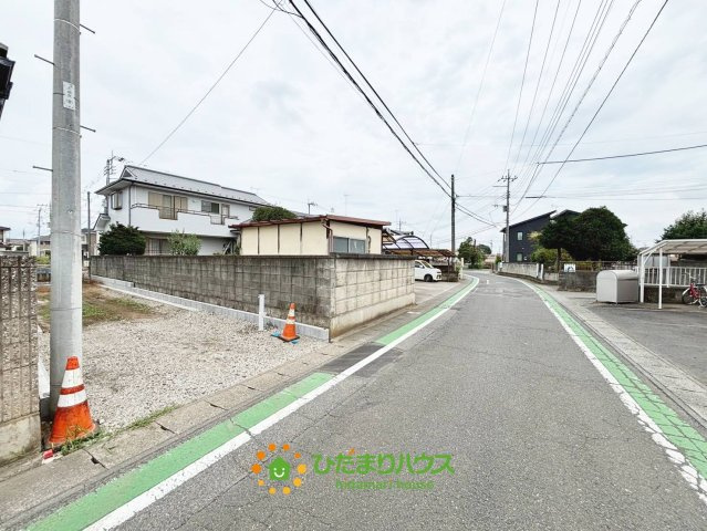 古河市上辺見　新築一戸建ての前面道路含む現地写真|2026/08/02　撮影